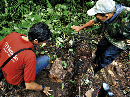 Emergen vestigios de Ciudad Blanca