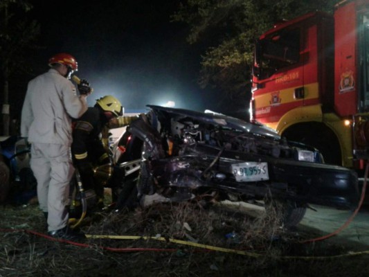 Dos jóvenes mueren en fatal accidente al norte de Honduras