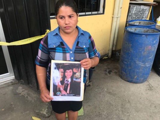 Angustiada madre denuncia desaparición de su hija en San Pedro Sula