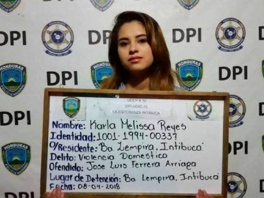 Video: Hondureña se vuelve viral tras ser detenida por golpear a su marido