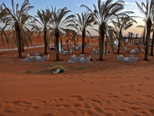 Así es el oasis de lujo para los ricos saudíes en plena pandemia
