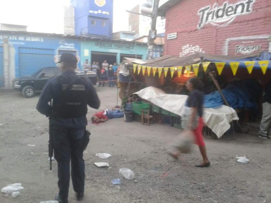 Pistolero mata a vendedor de verduras