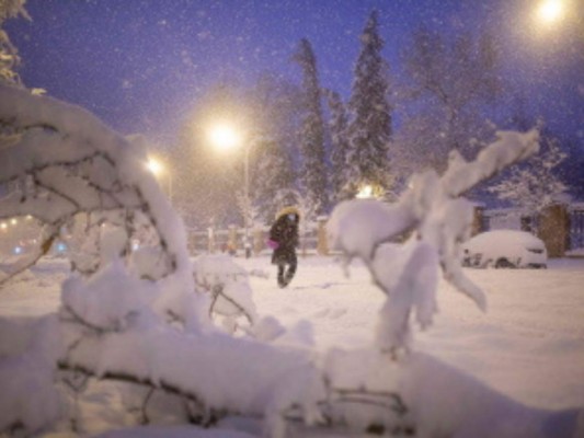 Limpieza en las calles de Madrid tras la nevada Filomena (FOTOS)  