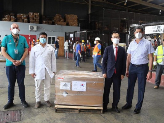 Corea del Sur dona insumos médicos para el combate de covid-19