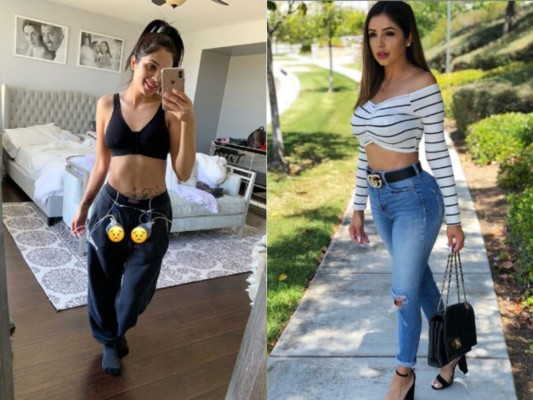 La youtuber mexicana Jackie Hernández decidió retirar sus implantes de seno y glúteos. La noticia tomó por sorpresa a sus miles de seguidores en las redes sociales. Fotos: Instagram Jackie Hernández.