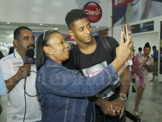 Las frases de Anthony 'Choco' Lozano a su llegada a Honduras