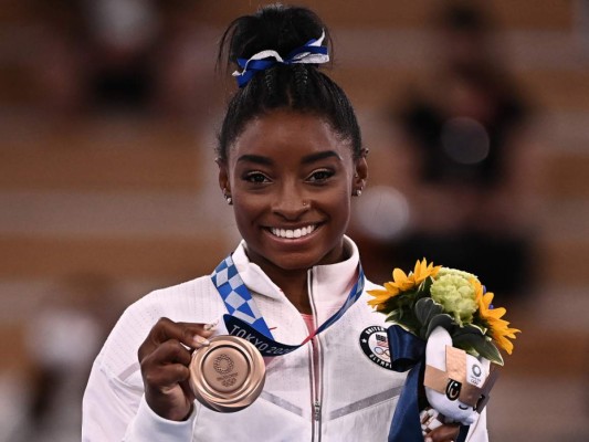 Simone Biles se lleva el bronce en los Juegos Olímpicos de Tokyo