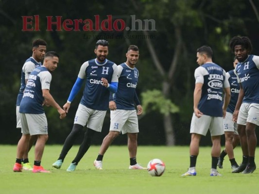 Honduras entrenó este lunes con la mira puesta en Panamá (Fotos)