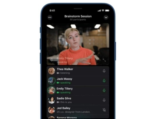 Telegram ahora permite hacer videollamadas con hasta 1,000 usuarios  