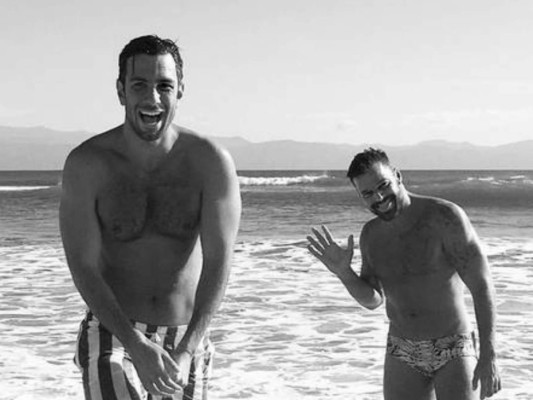 Ricky Martin y la luna de miel adelantada con su novio