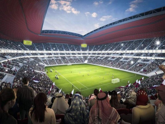 FOTOS: Así es Al Bayt, el exótico estadio de Qatar con parqueo acuático