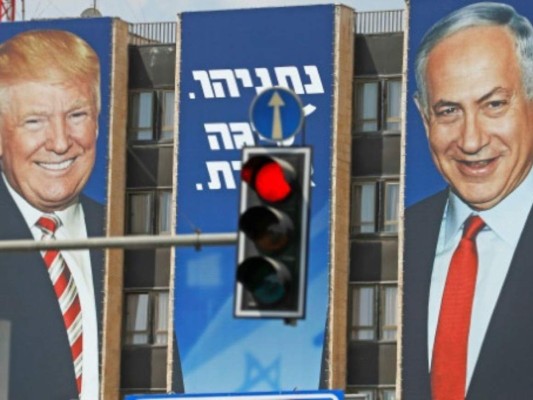 Trump anuncia posible tratado de defensa con Israel