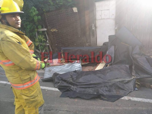 Impactantes imágenes del aparatoso accidente provocado por rastra en El Carrizal