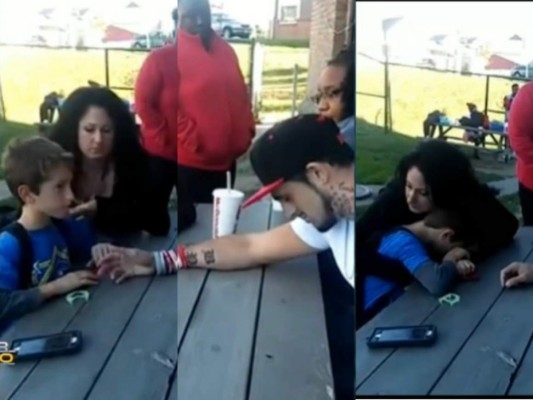 El triste momento en que un padre le cuenta a su hijo que su madre murió