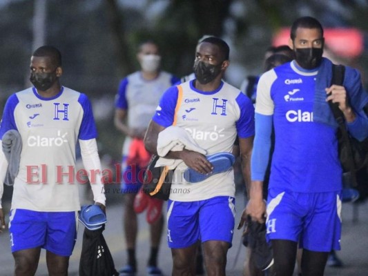 Así fue el entrenamiento de la Selección de Honduras para enfrentar a El Salvador (Fotos)
