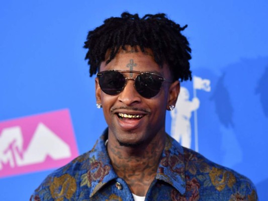 Rapero 21 Savage enfrenta posible deportación por residencia 'ilegal' en EEUU