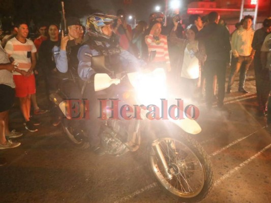 Imágenes de las protestas en La Kennedy en Tegucigalpa