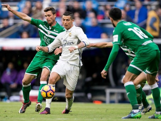 Real Madrid se mantiene líder de la Liga al pasar del Leganés sin problemas&nbsp;&nbsp;