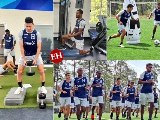 FOTOS: Arranca microciclo de la Selección de Honduras de cara a la Copa Oro