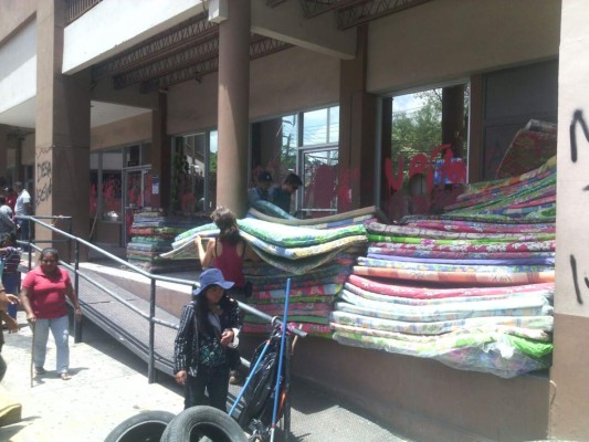 Miembros de Copinh suspenden manifestación en el Ministerio Público&nbsp;&nbsp;