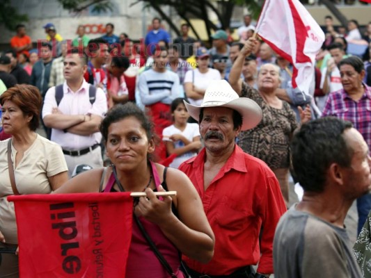 FOTOS: Así conmemoró Libre los 10 años del golpe de Estado