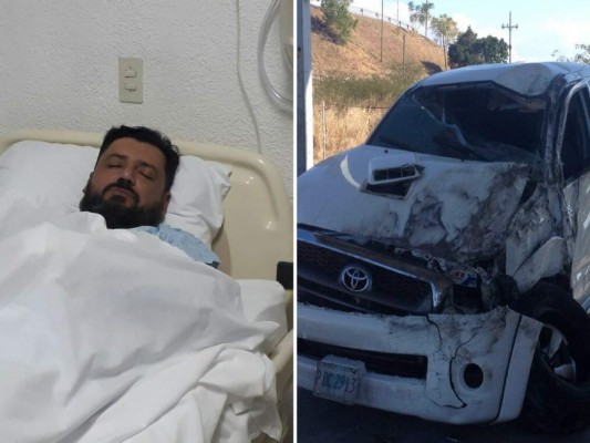 Alcalde de Copán Ruinas sufre accidente y queda en estado delicado de salud