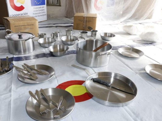 La entrega de la ayuda humanitaria de la reina Letizia a Honduras en imágenes