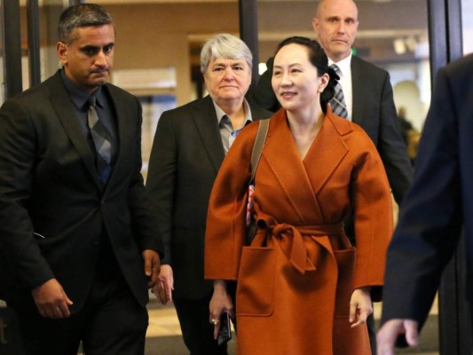 Alta ejecutiva de Huawei busca evitar extradición a EEUU desde Canadá