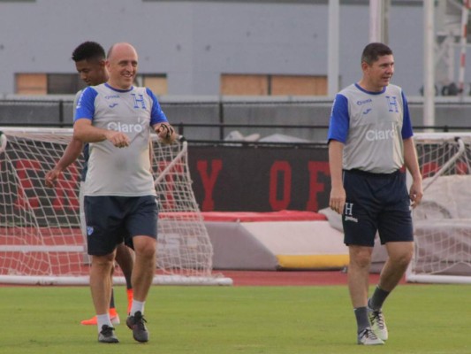 FOTOS: Así fue el duro entreno de la Selección de Honduras previo al duelo contra Curacao
