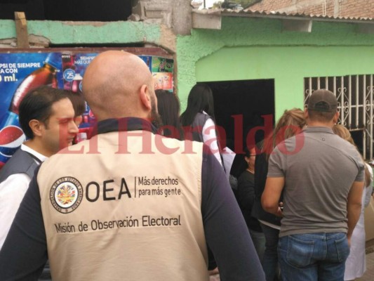 Observadores nacionales e internacionales dan veeduría de las elecciones generales en Honduras