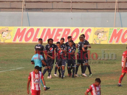 Motagua rescata sobre la hora valioso empate ante el Vida en La Ceiba