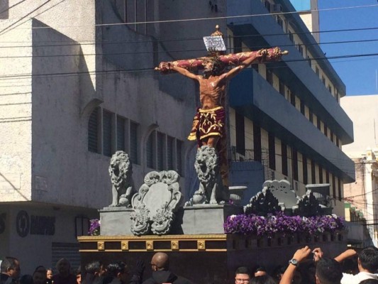 Inician procesiones de cuaresma en Tegucigalpa