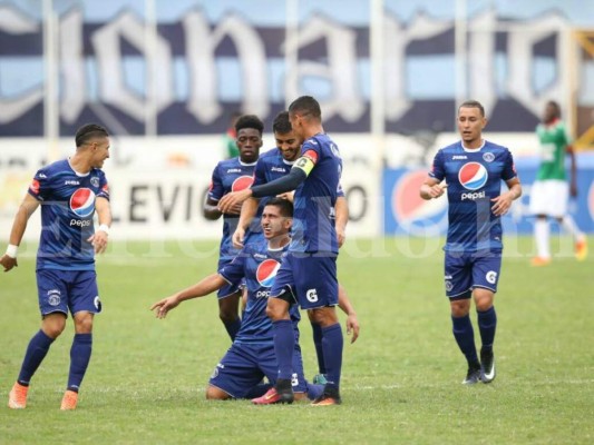 Motagua se queda con los tres puntos al vencer 2-0 al Marathón en el Nacional