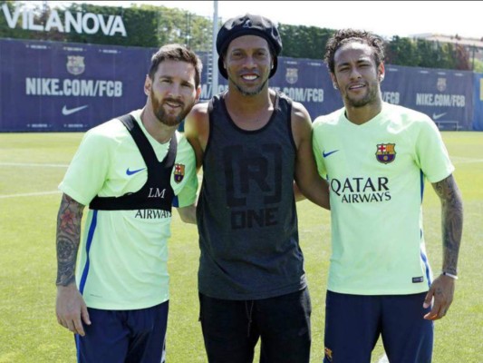 Ronaldinho llegará a Honduras para jugar un clásico Olimpia -Motagua el próximo 30 de julio