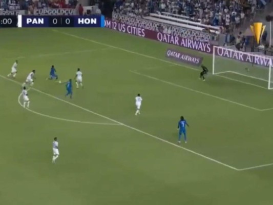 VIDEO: El golazo de Romell Quioto que puso el 1-0 de Honduras ante Panamá