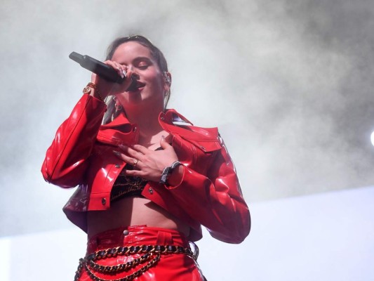 Rosalía brindó un vibrante show flamenco en Coachella 2019