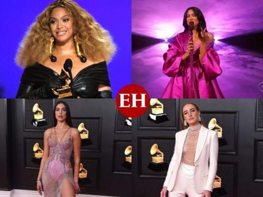Las mejor vestidas de los premios Grammy 2021 en Los Ángeles