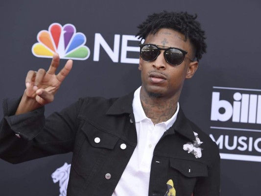 Rapero 21 Savage será liberado bajo fianza