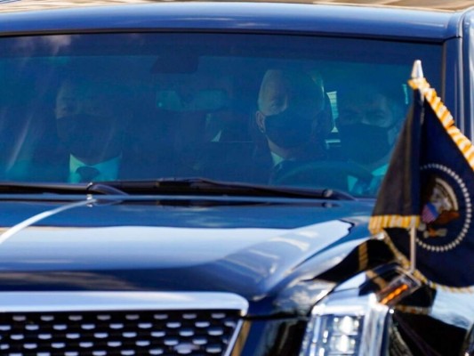 Así es 'La Bestia', la lujosa limusina que Joe Biden heredó de Trump