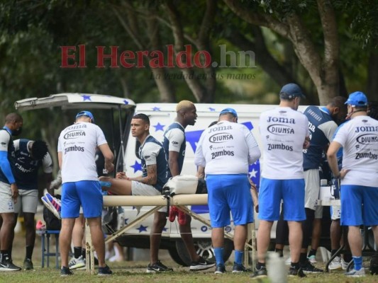 Honduras entrenó este lunes con la mira puesta en Panamá (Fotos)