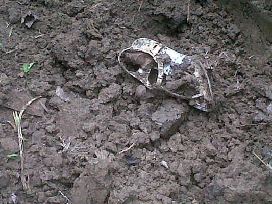 Policía encuentra cementerio clandestino en Chamelecón