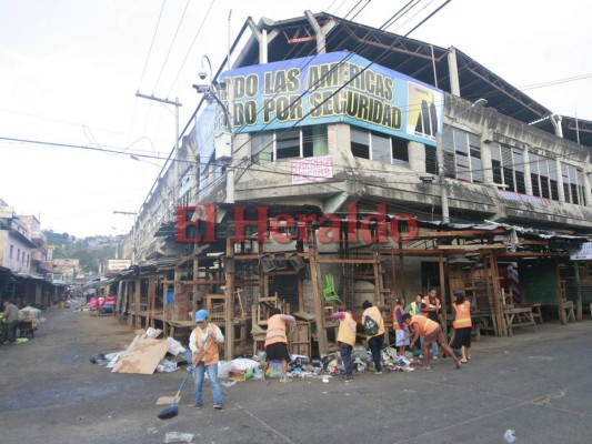 FOTOS: Así amaneció la capital de Honduras en Año Nuevo