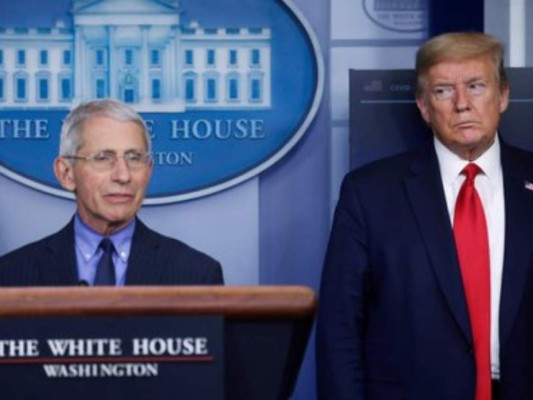 Trump dice que el doctor Fauci no es un hombre de equipo&nbsp;&nbsp;