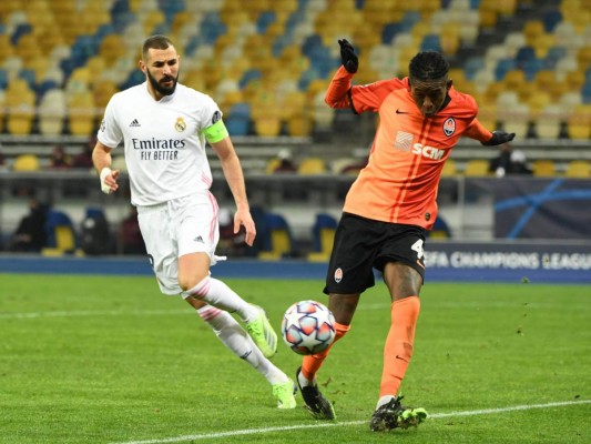 Real Madrid pierde 2-0 ante Shakhtar Donetsk; peligra lugar en Champions&nbsp;&nbsp;
