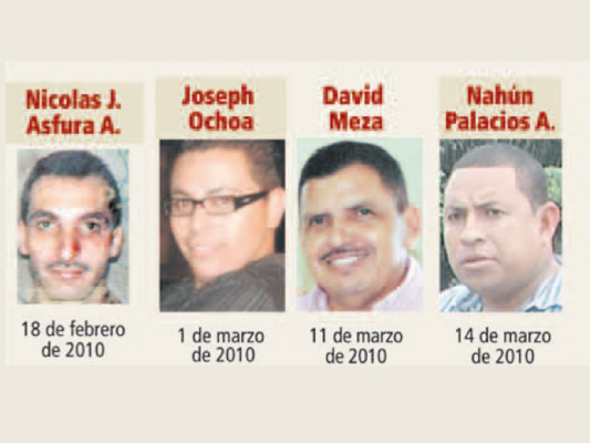 Ellos son los 23 comunicadores asesinados desde 2010