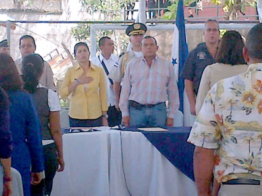 Lobo supervisa operativos en Tegucigalpa