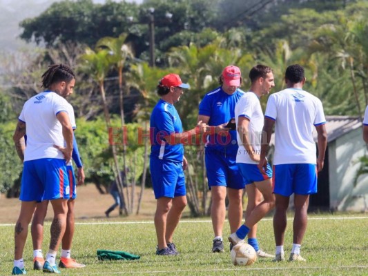 FOTOS: Olimpia entrenó pensando en la revancha contra Platense