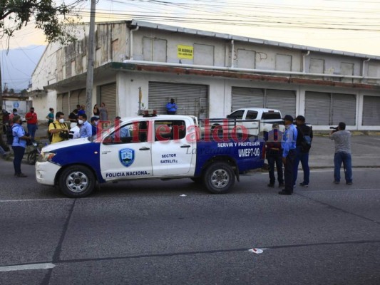 Las imágenes del violento atentado que dejó dos muertos en San Pedro Sula
