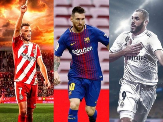 Suárez alcanzó a Benzema como segundo en goleadores de Liga española
