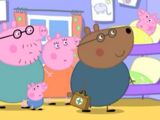 La influencia perniciosa de Peppa Pig en la asistencia médica